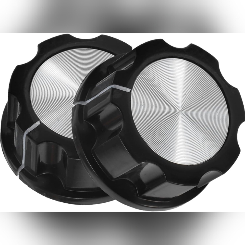 Black and Silver Universal Knobs